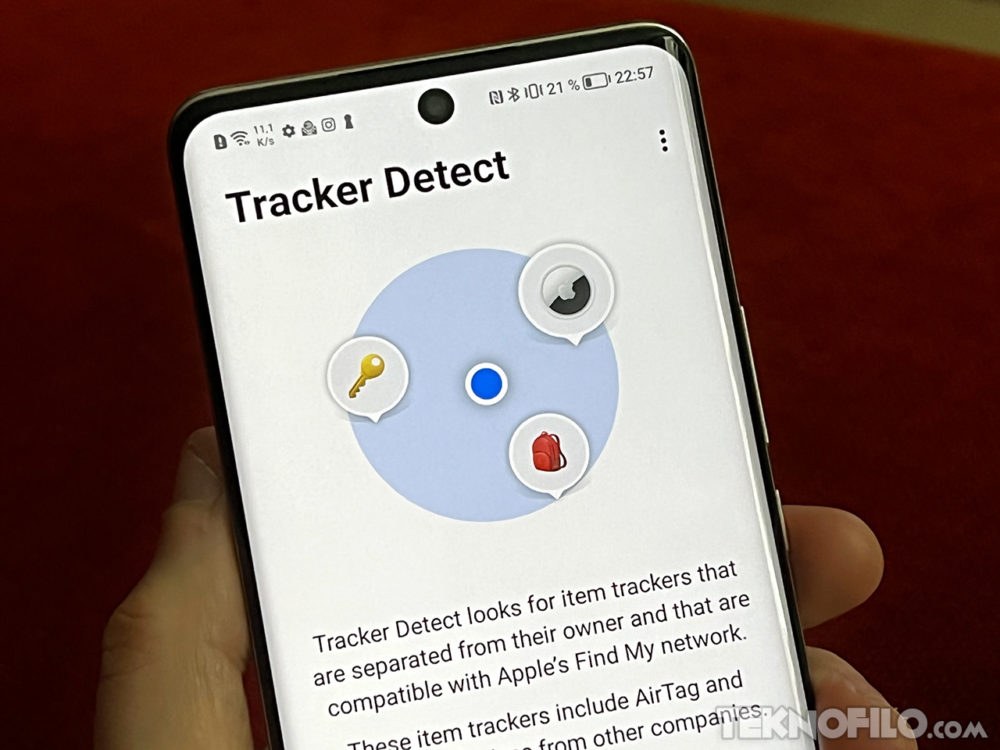 Tracker Detect, la app de Apple para localizar AirTags desde Android