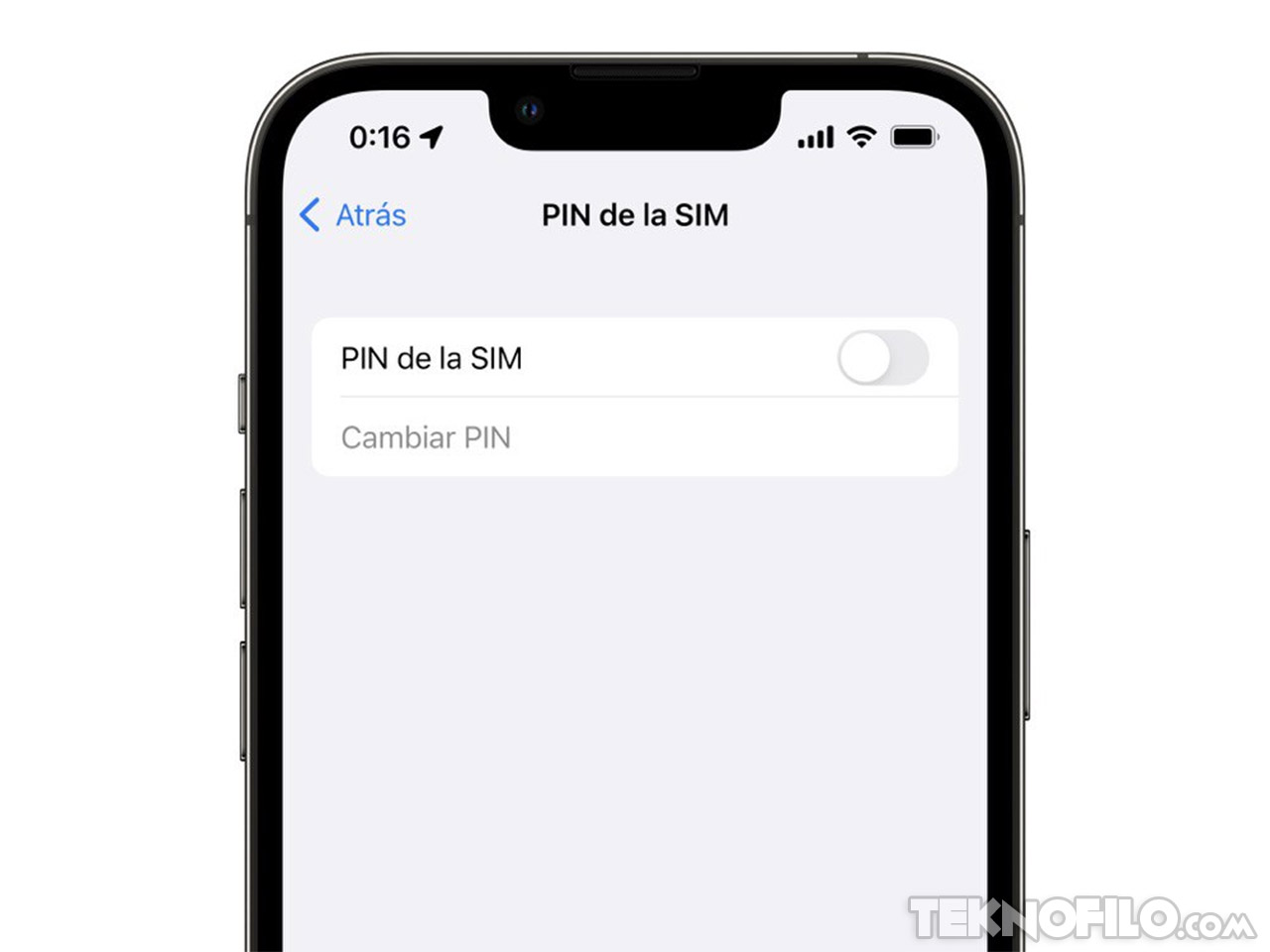 Cómo deshabilitar el código PIN de la tarjeta SIM en un iPhone