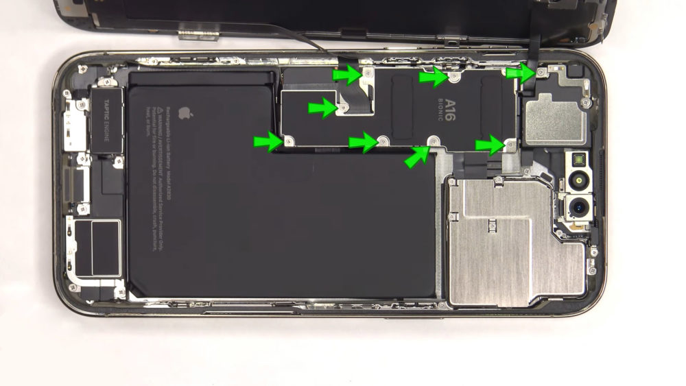 Ya podemos ver cómo es por dentro el iPhone 14 Pro Max