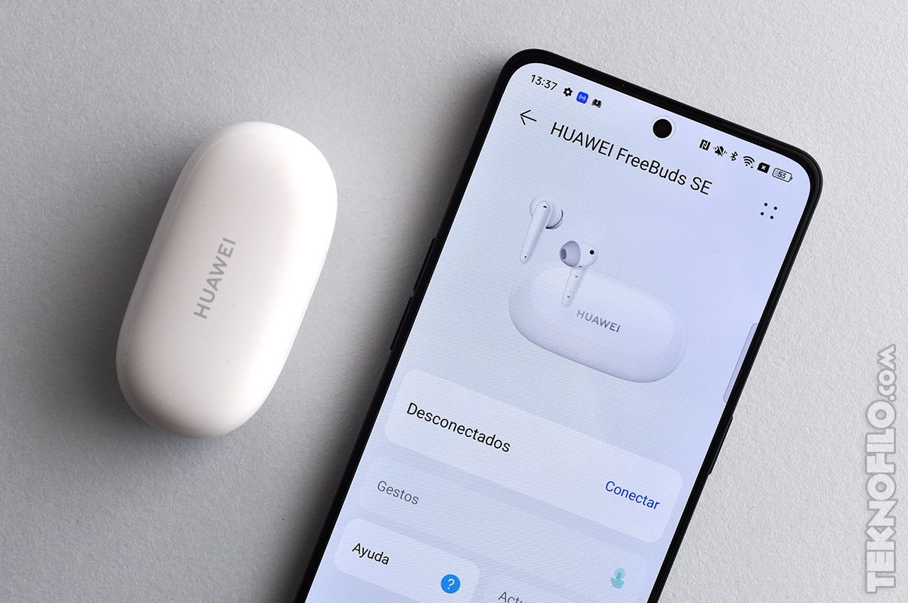 HUAWEI Audífonos inalámbricos Bluetooth 5.2 Huawei FreeBuds Se - Blanco