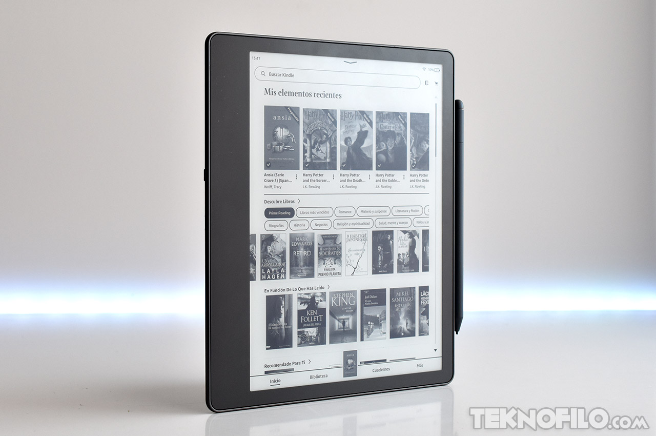 Nuevo Kindle Scribe permite escribir notas a mano en eBooks