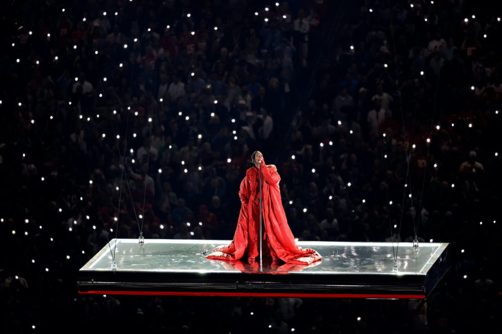Rihanna hace historia en Apple Music durante el Halftime Show