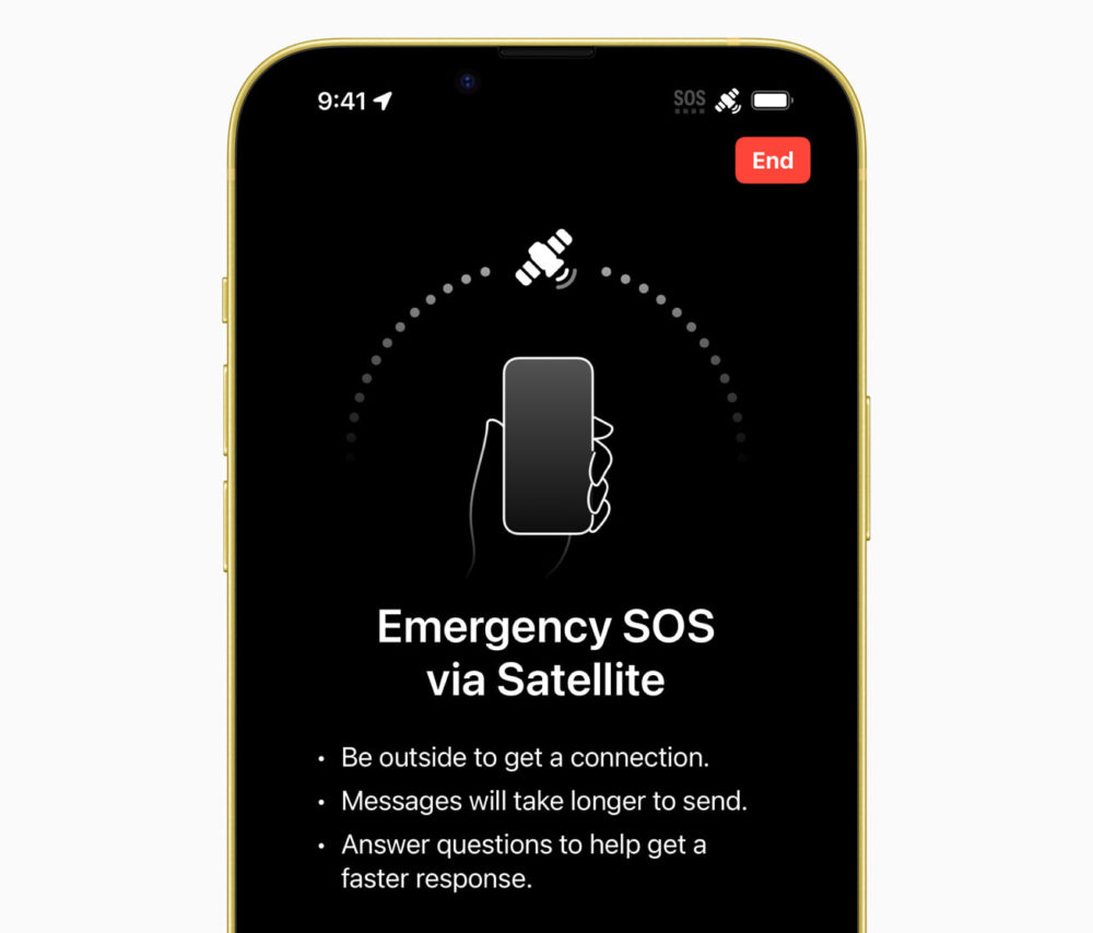 SpaceX de Elon Musk lanzará satélites para el servicio de SOS vía satélite de los iPhone