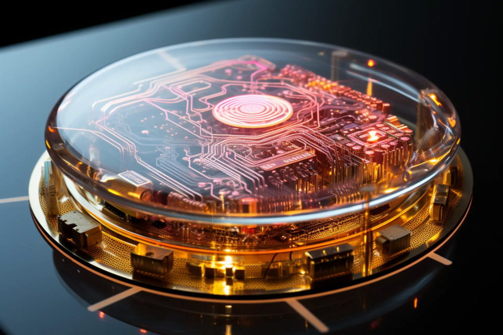 Este chip informático integra células cerebrales humanas y de ratón