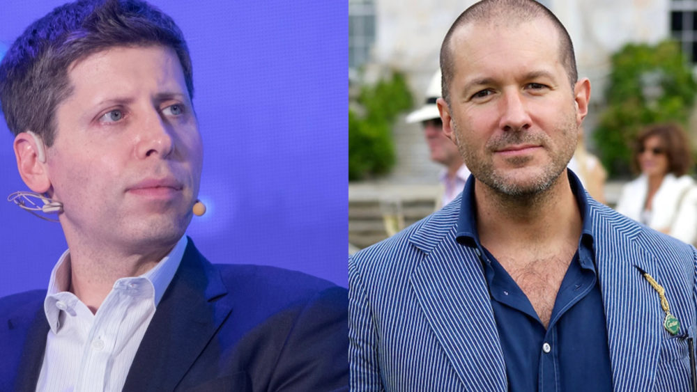 Jony Ive y Sam Altman