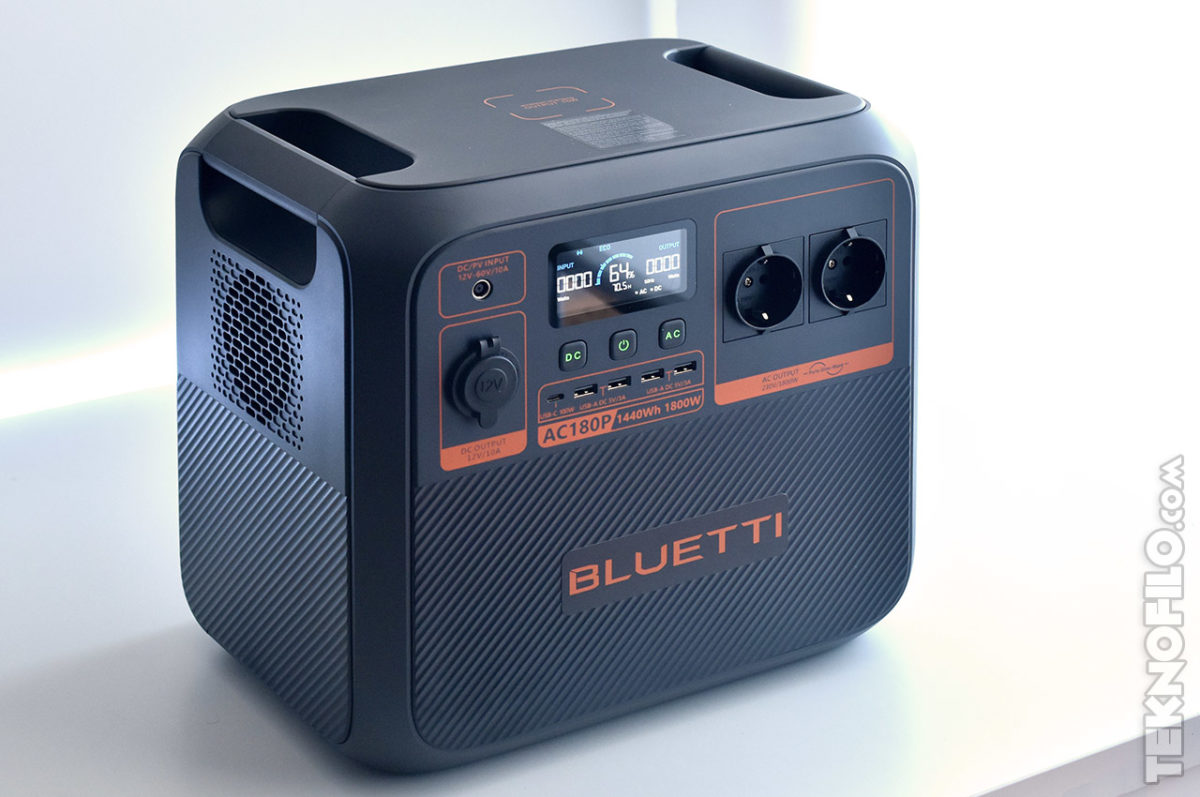 Análisis de la estación de energía BLUETTI AC180P