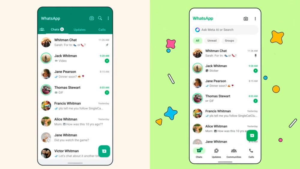WhatsApp estrena un nuevo diseño en Android e iOS | Teknófilo
