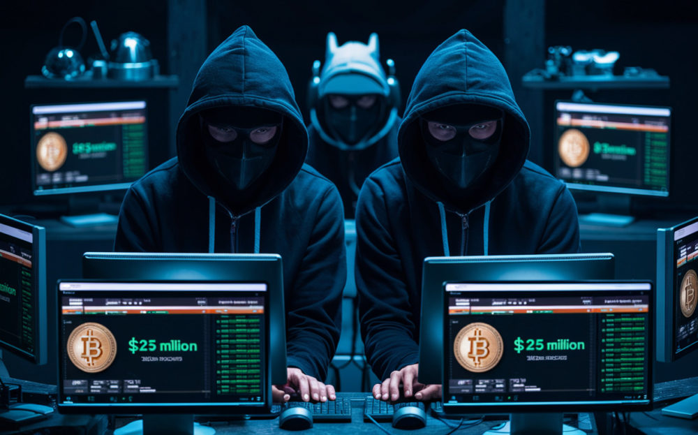 Dos hermanos roban 25 millones de dólares en 12 segundos