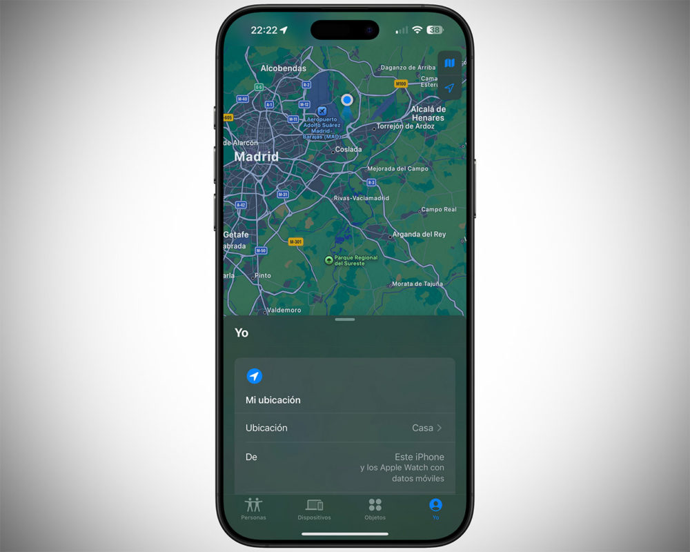 Cómo ocultar tu ubicación real en la app Buscar de Apple sin dejar de compartir