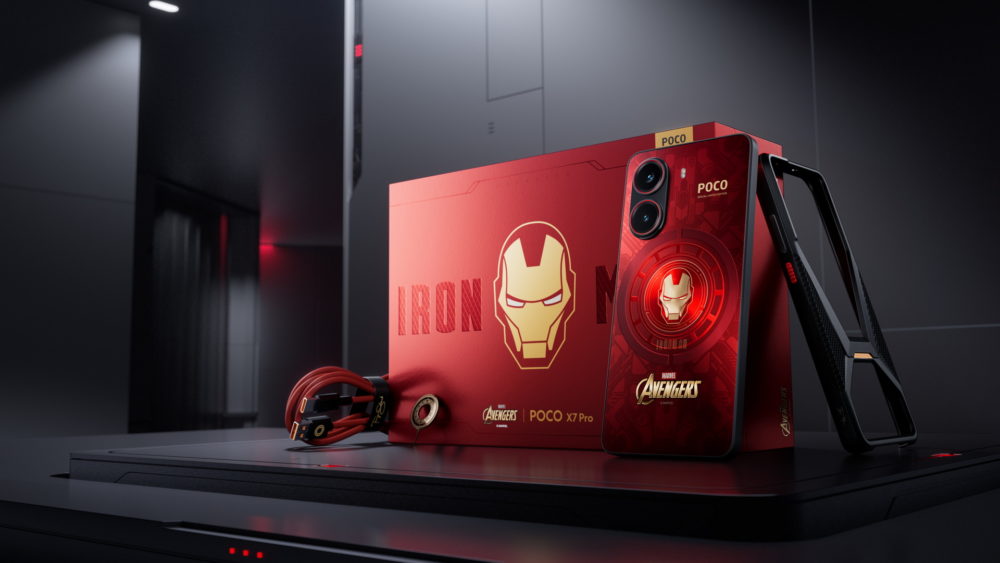 POCO X7 Pro Iron Man Edition: El smartphone que Tony Stark querría tener