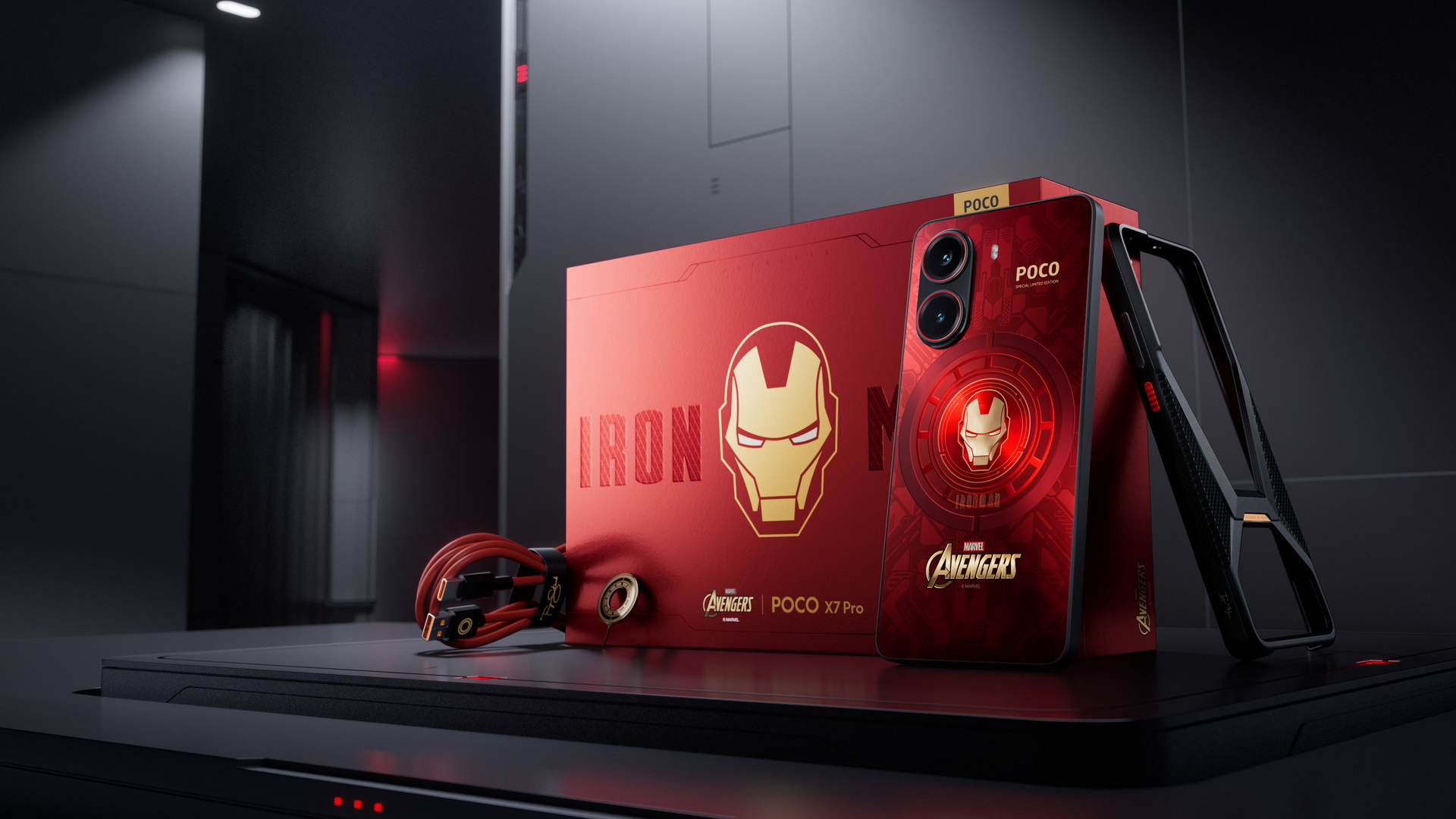 POCO X7 Pro Iron Man Edition: El smartphone que Tony Stark querría