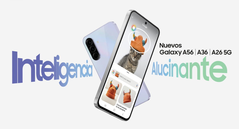 Samsung Galaxy A56, A36 y A26 5G: Potencia, IA y diseño combinados