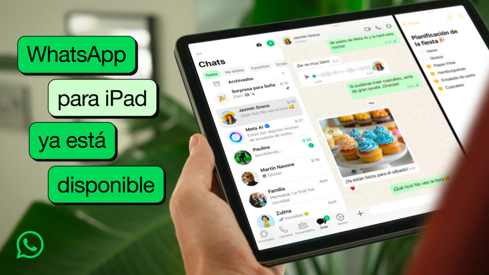 WhatsApp llega al iPad: todas las funciones en una pantalla más grande