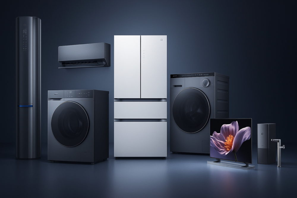 Xiaomi presenta aires acondicionados, lavadoras, televisores y más gadgets