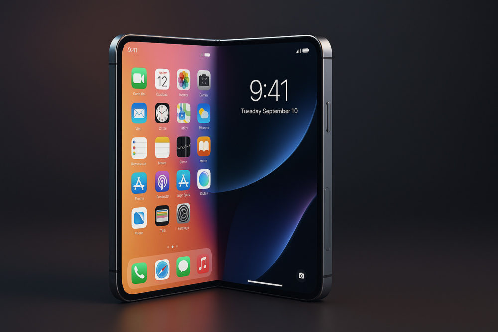 Se filtra el tamaño del iPhone plegable: Será más pequeño que el Galaxy Z Fold