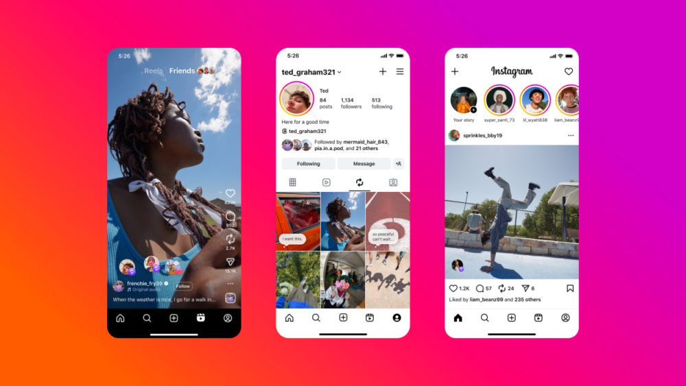 Instagram lanza la función de republicar Reels al estilo TikTok