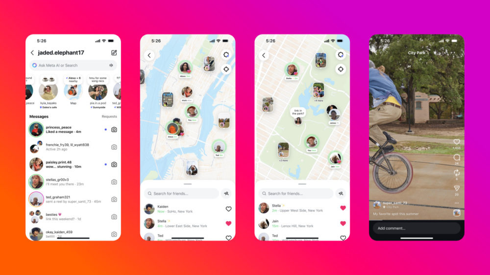 Instagram presenta su nueva función de mapa para localizar amigos en tiempo real