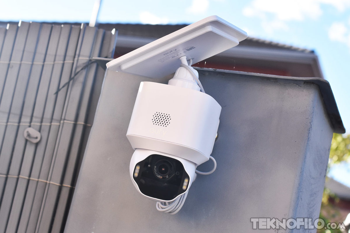 Análisis de la cámara eufy E42 con giro 360 grados y capacidades de IA