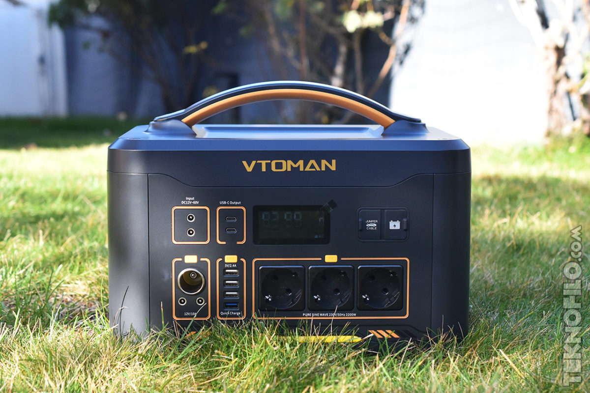 Análisis de la estación de energía VTOMAN Jump 2200