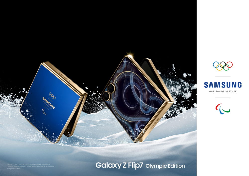 Samsung presenta el Galaxy Z Flip7 Olympic Edition para Milano Cortina 2026