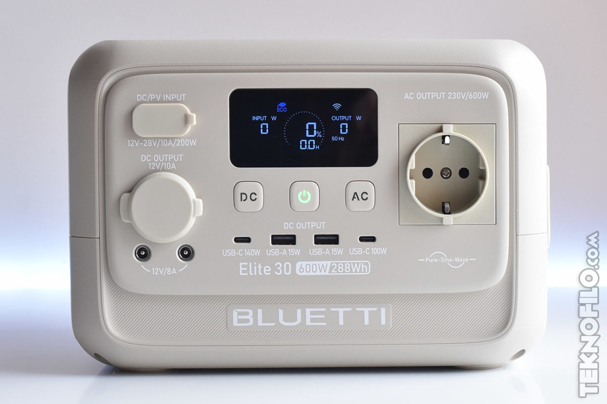 Análisis de la estación de energía BLUETTI Elite 30 V2 (+cupón descuento)
