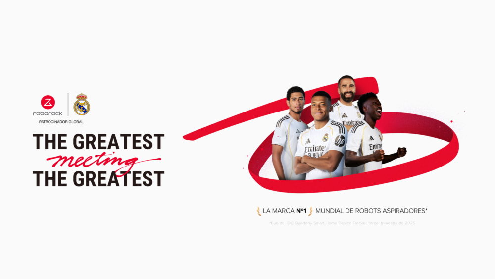 Tecnología y deporte: así es el acuerdo entre Roborock y el Real Madrid