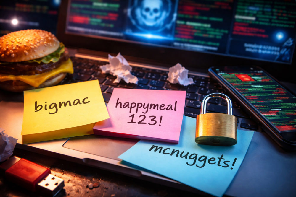 McDonalds tiene algo que decir sobre la fortaleza de tus contraseñas