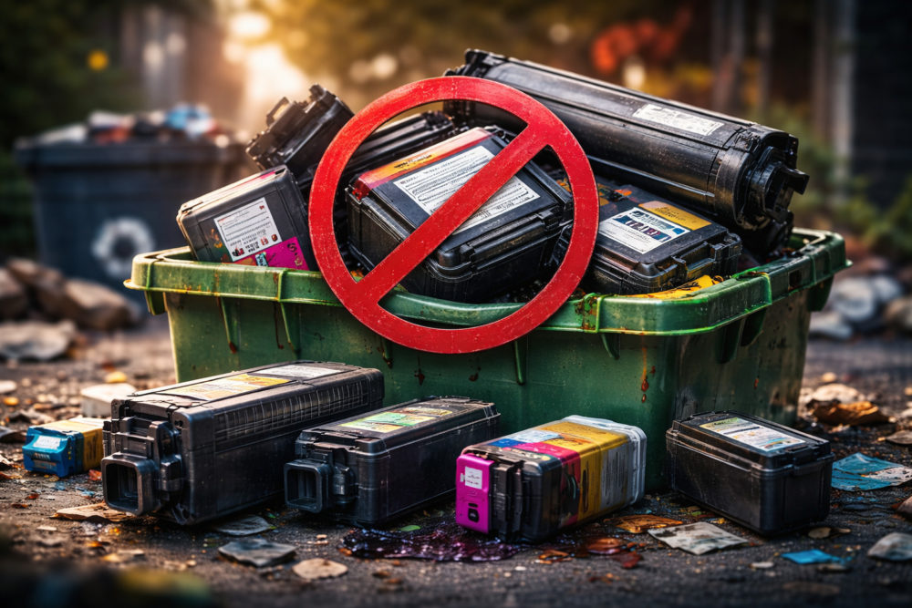 Los Ángeles dice adiós a los cartuchos de tinta de un solo uso