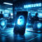 Samsung declara la guerra a las filtraciones del Galaxy S27 con secure chat Dispositivos Samsung con seguridad digital avanzada, mostrando íconos de candado y fondo tecnológico.