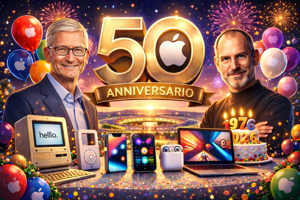 Apple celebrará su 50 aniversario en 2026: Tim Cook promete algo especial