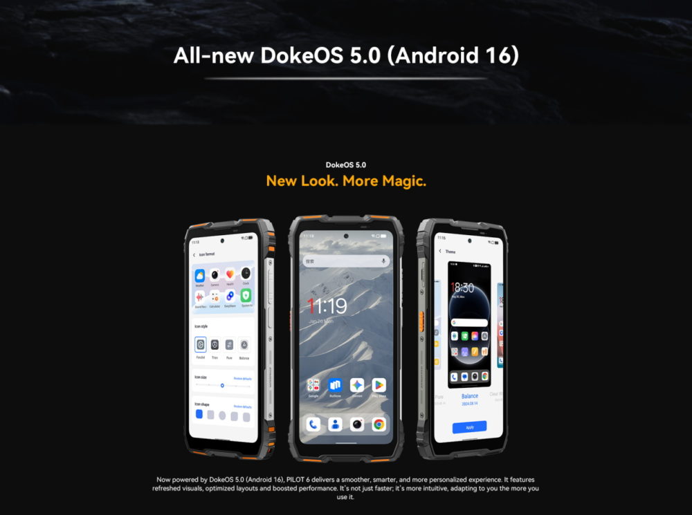 OSCAL presenta su primer smartphone rugged con cámara térmica: PILOT 6 Dispositivos con DokeOS 5.0 Android 16, diseño renovado y funcionalidades avanzadas. Tecnología móvil innovadora.