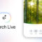 Search Live llega a España: así puedes hablar con Google usando voz y cámara Icono de aplicación Search Live con bosque verde en pantalla de móvil y opciones de sonido, video y transcripción.