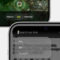Pantalla de iPhone mostrando opciones de búsqueda: Siri, ChatGPT y funciones de cámara.