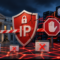 Barreras contra el acceso a internet, Congreso de España al fondo, conceptos de ciberseguridad e IP bloqueadas.