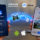 Dos teléfonos mostrando Quick Share y AirDrop para compartir archivos entre dispositivos Android y Apple de forma inalámbrica.