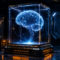 Claude Mythos está cerca: La IA más polémica de Anthropic podría llegar en semanas Cerebro digital en cubo de cristal iluminado en un centro de datos, con programador trabajando en segundo plano.