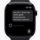 Reloj inteligente con Siri buscando estiramientos para recuperación tras correr. Pantalla con mensaje de voz.