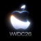 WWDC 2026: Cómo ver en directo las novedades de iOS 27 Logotipo de Apple brillante sobre fondo negro con texto WWDC26 destacado abajo.