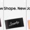 Chocolate con diseño nuevo y etiqueta Snapplay. Texto: New Shape. New Joy. junto a un diseño de puzzle.