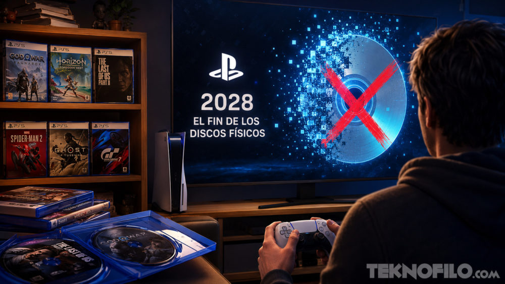 PlayStation no dará marcha atrás: Las descargas digitales de juegos son mucho más rentables que los discos físicos Adiós a los discos físicos en PlayStation para 2028. Cambio hacia lo digital en videojuegos PS5.