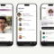 Tres pantallas de la app de citas Hinge mostrando perfiles y coincidencias.