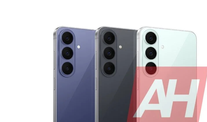 Tres smartphones plegables de última generación en colores azul, negro y blanco, mostrando sus cámaras avanzadas.