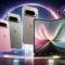 Smartphones Google Pixel en varios colores con pantallas y funciones tecnológicas destacadas.