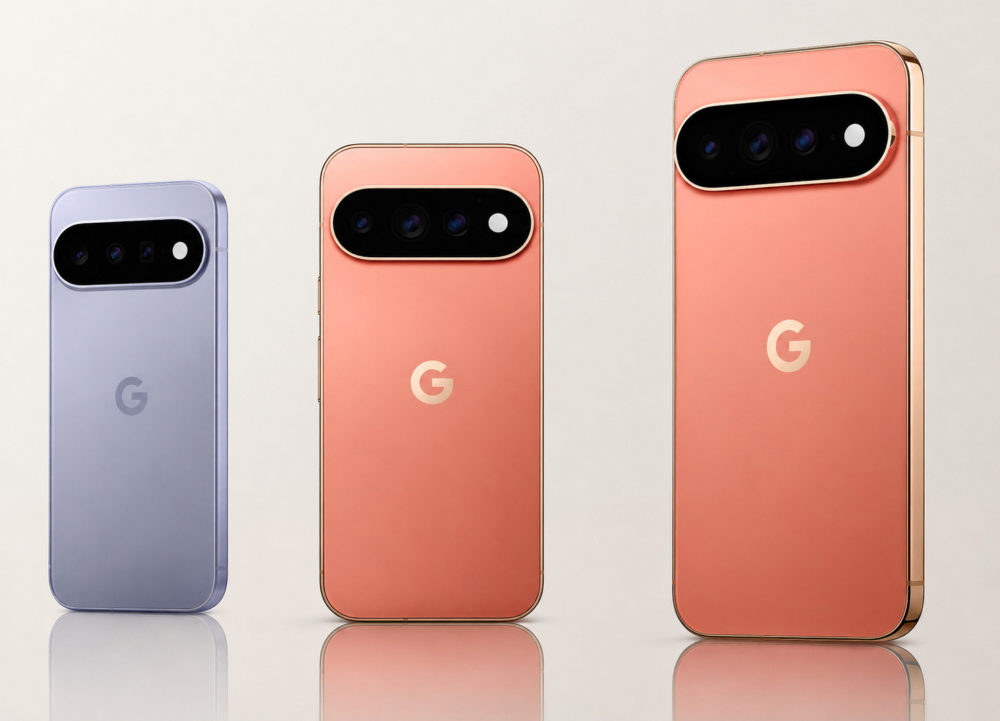 Google Pixel 11, Pixel 11 Pro y Pro XL: Novedades, diferencias, precio y especificaciones Smartphones de Google en colores coral y lila, mostrando cámaras traseras y diseño elegante.