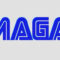 La Casa Blanca convierte las deportaciones de Trump en videojuegos retro Texto MAGA en letras azules sobre fondo blanco, estilo retro de videojuego.