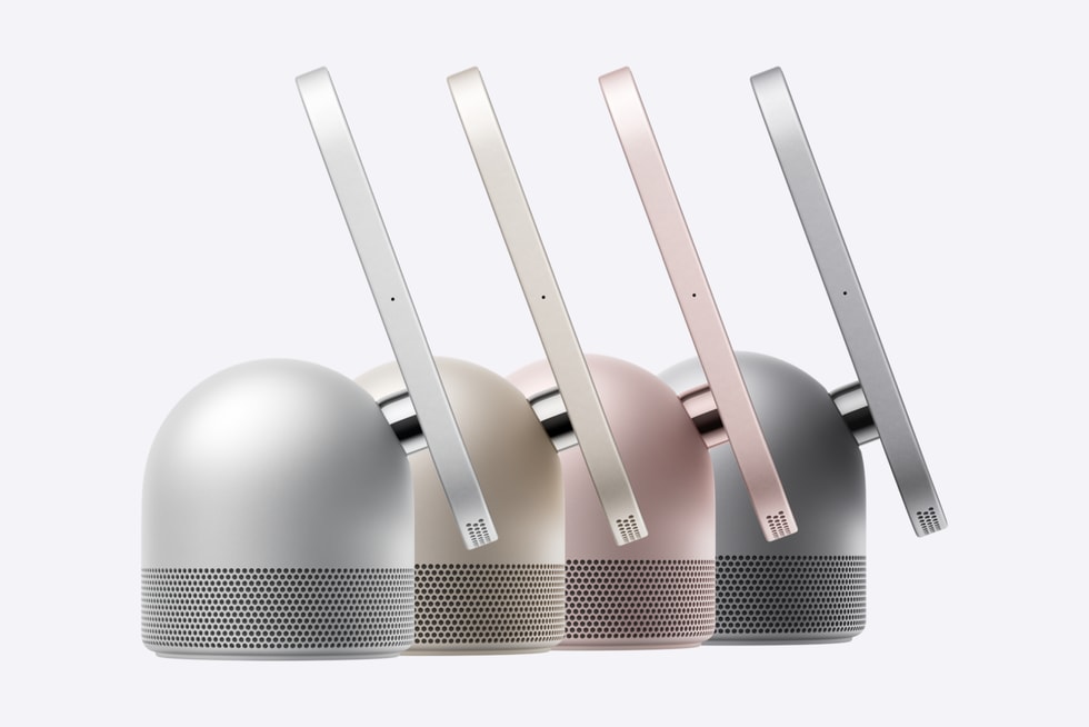 Apple HomeView en cuatro colores