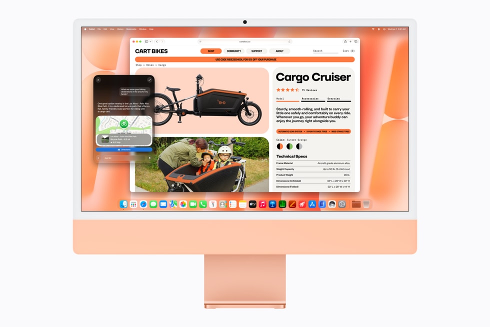 Siri AI en el iMac M6