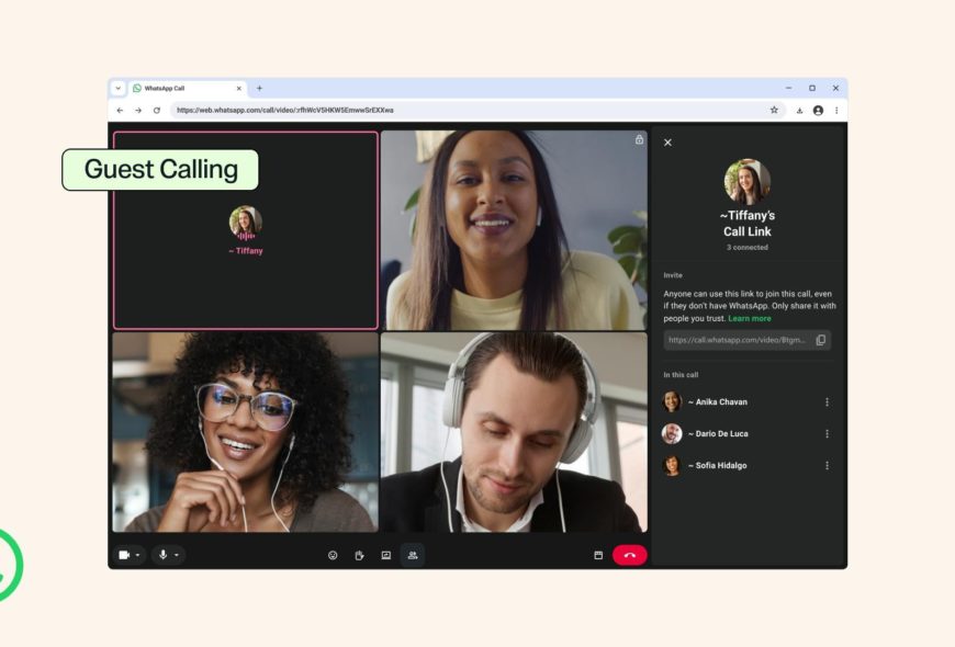 WhatsApp ya permite invitar a una llamada a personas sin cuenta WhatsApp Guest Calling permite invitar a personas sin cuenta a una llamada