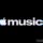 Nuevo logotipo de Apple Music con letras minúsculas y refracciones de color