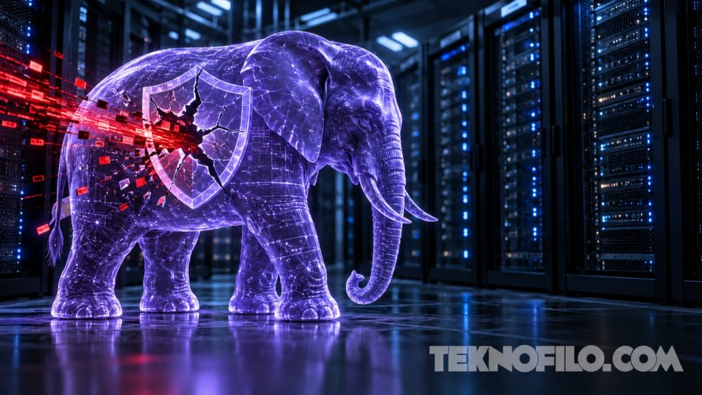 PHP2Shell ya se explota en ataques: CISA urge a corregir los fallos de PHP Ilustración conceptual de PHP con un elefante violeta y un escudo roto en un centro de datos